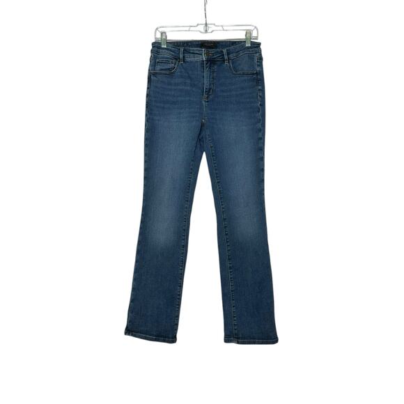 Ann Taylor blue The Slim Bootcut Curvy Fit jeans size 6 - Picture 1 of 10